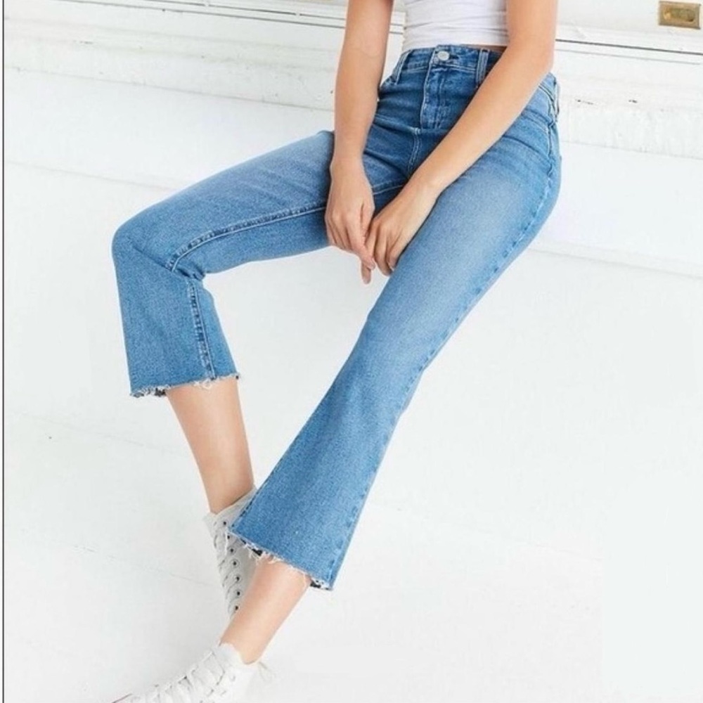 Urban Outfitters BDG kick flare cropped jeans